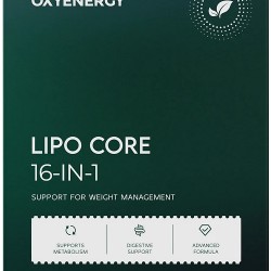 Oxyenergy Lipo Core 16-In-1 氧气能量 小绿芯30包 体重管理减脂减肥 提高新陈代谢  保质期2027.10